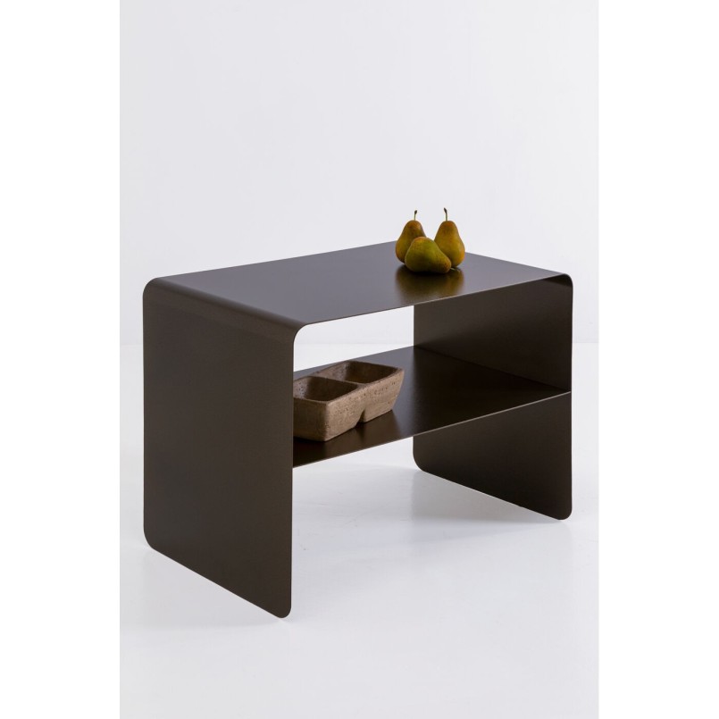 Table basse bronze en acier - Lounge - Kare Design