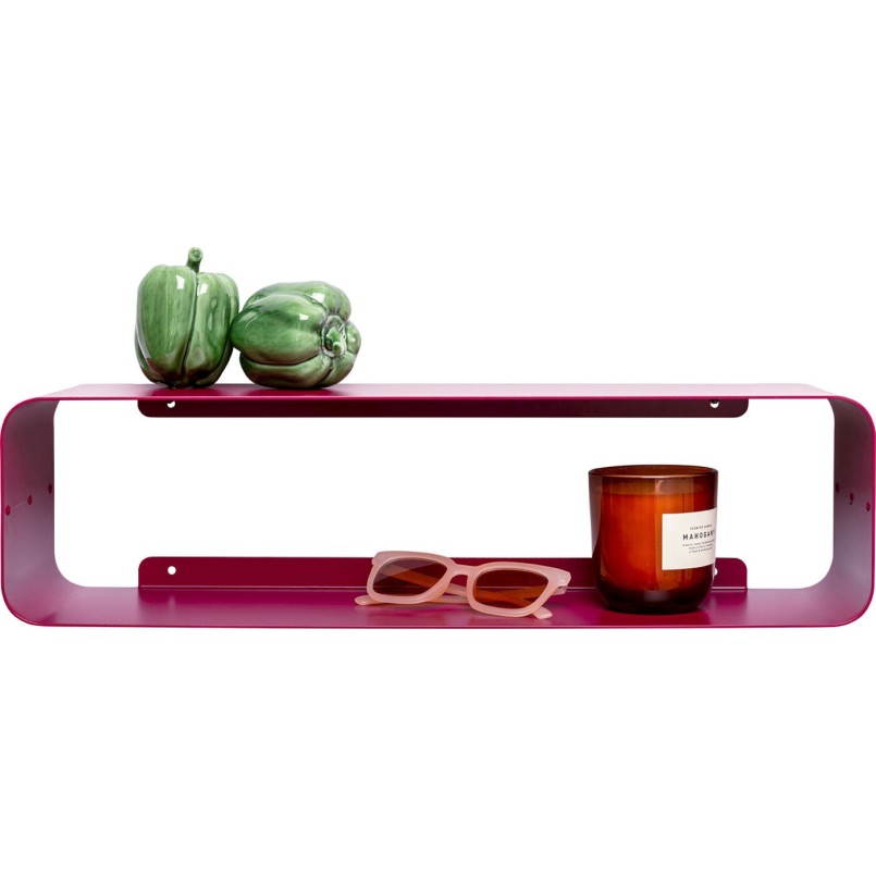 Étagère murale violette en acier - Lounge - Kare Design