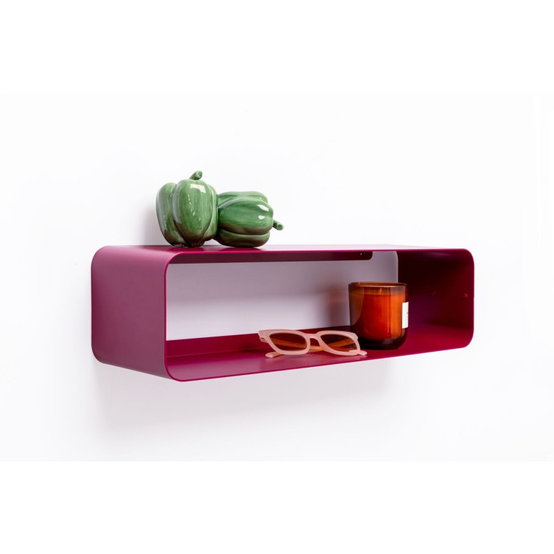 Étagère murale violette en acier - Lounge - Kare Design