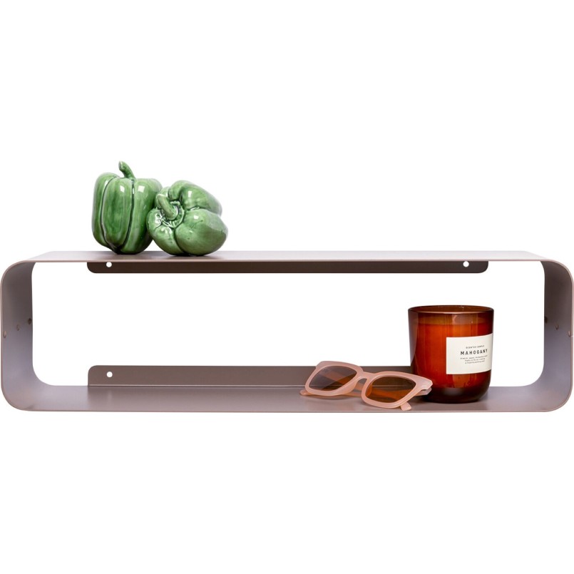 Wall Shelf Lounge 58cm taupe Kare Design