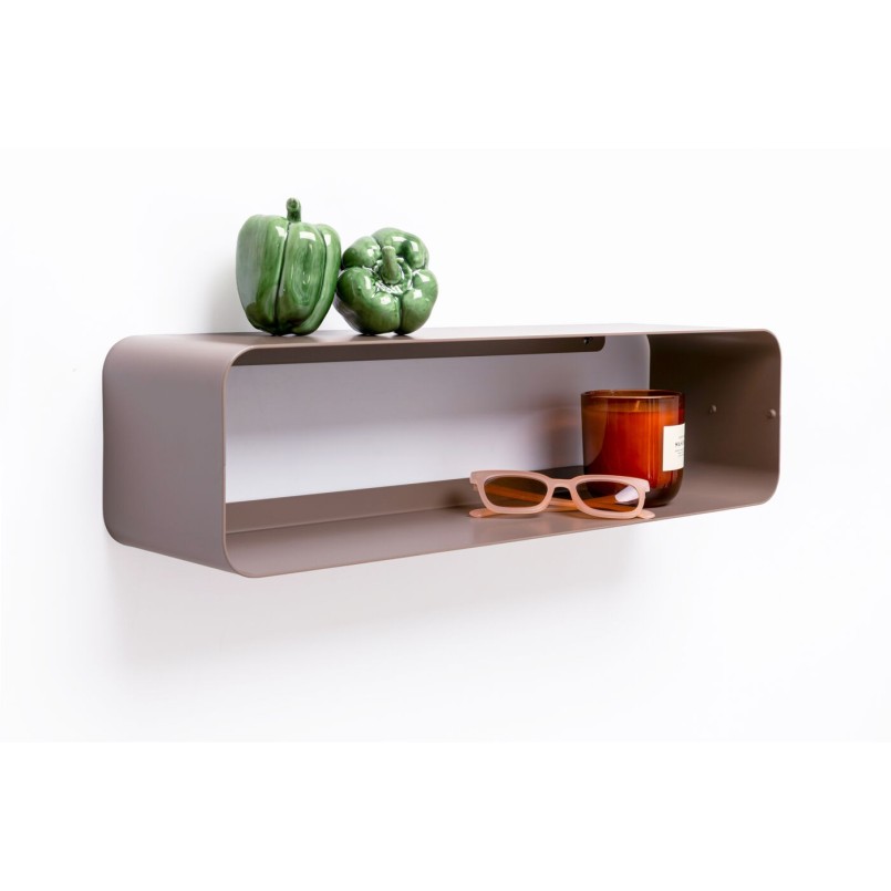 Wall Shelf Lounge 58cm taupe Kare Design