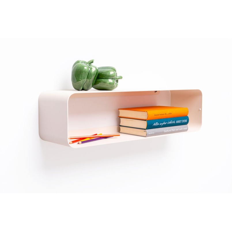 Étagère murale crème en acier - Lounge - Kare Design