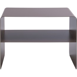 Table basse taupe en acier - Lounge - Kare Design