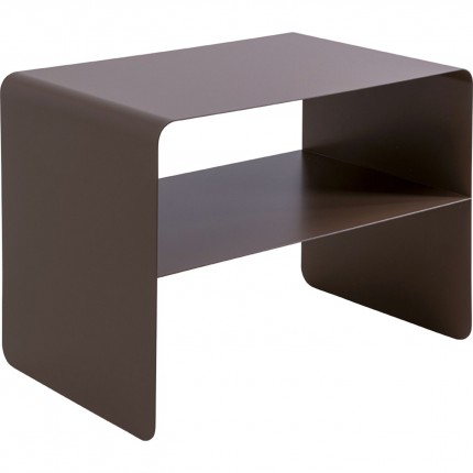 Table basse Lounge 58x37cm taupe Kare Design