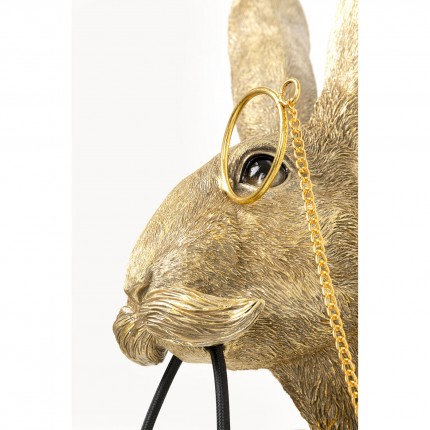 Wall Lamp rabbit gentleman gold Kare Design