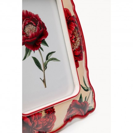 Cadre photo pivoines 17x22cm beige Kare Design