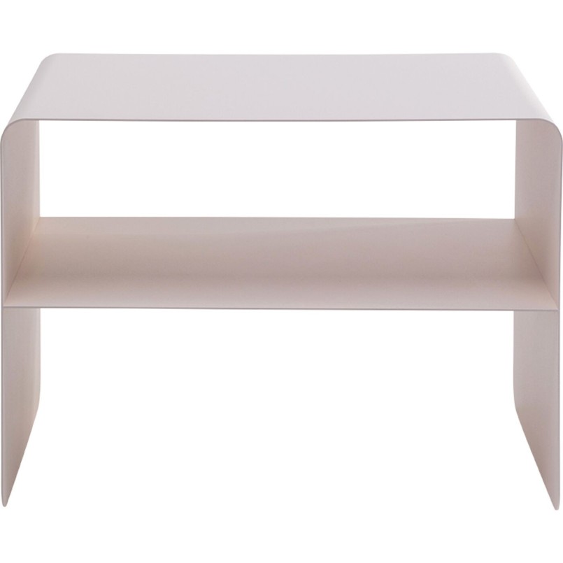 Table basse crème en acier - Lounge - Kare Design