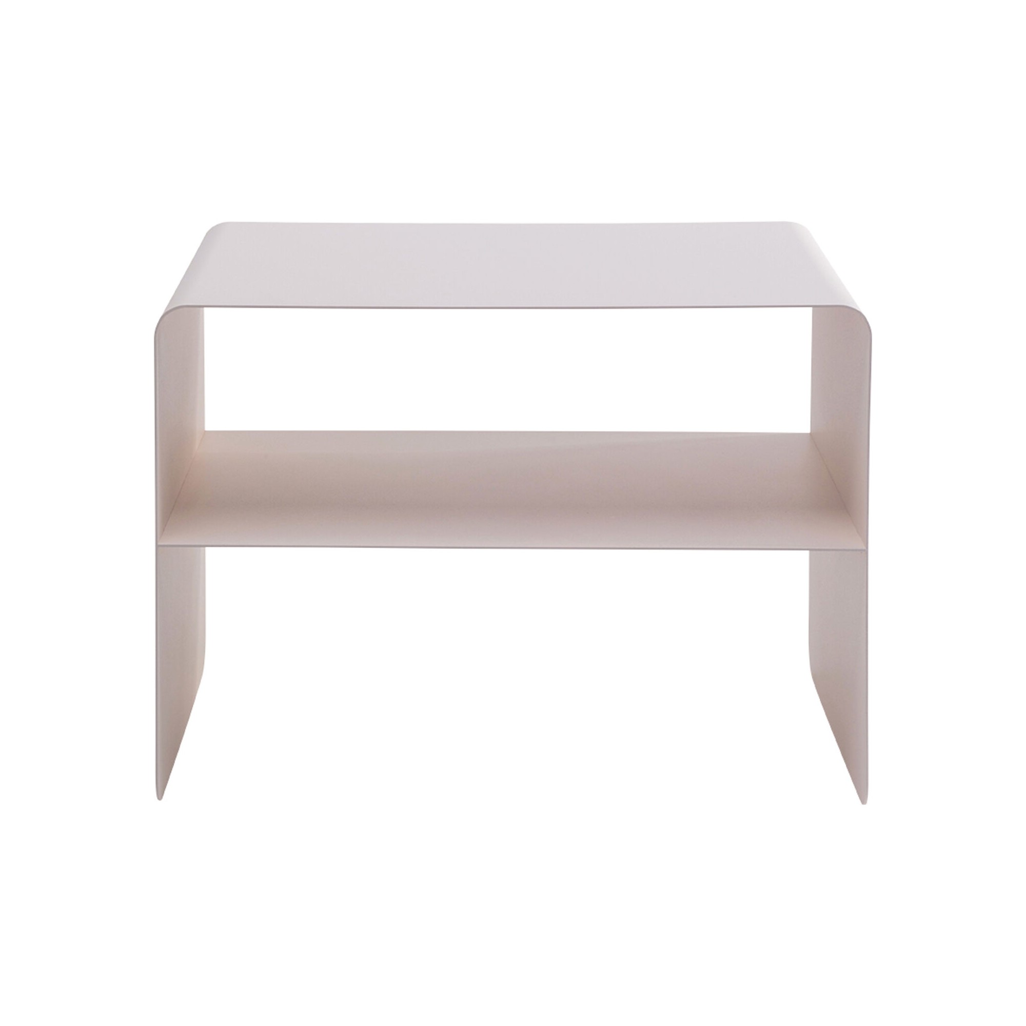 Table basse Lounge 58x37cm crème Kare Design