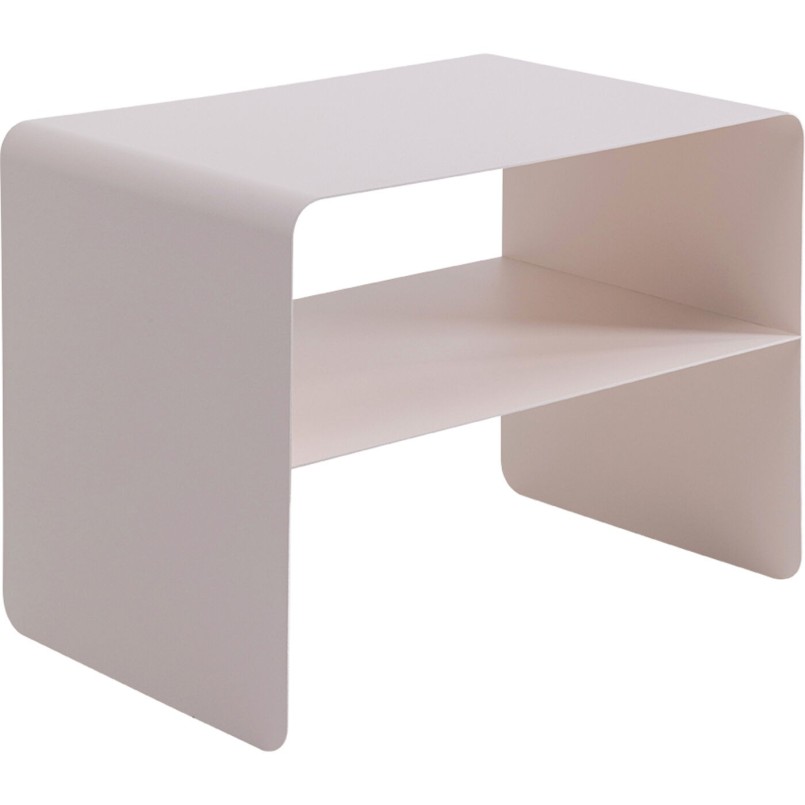 Table basse crème en acier - Lounge - Kare Design