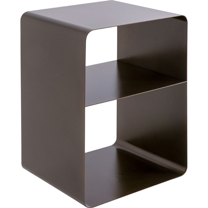 Table d'appoint bronze en acier - Lounge - Kare Design