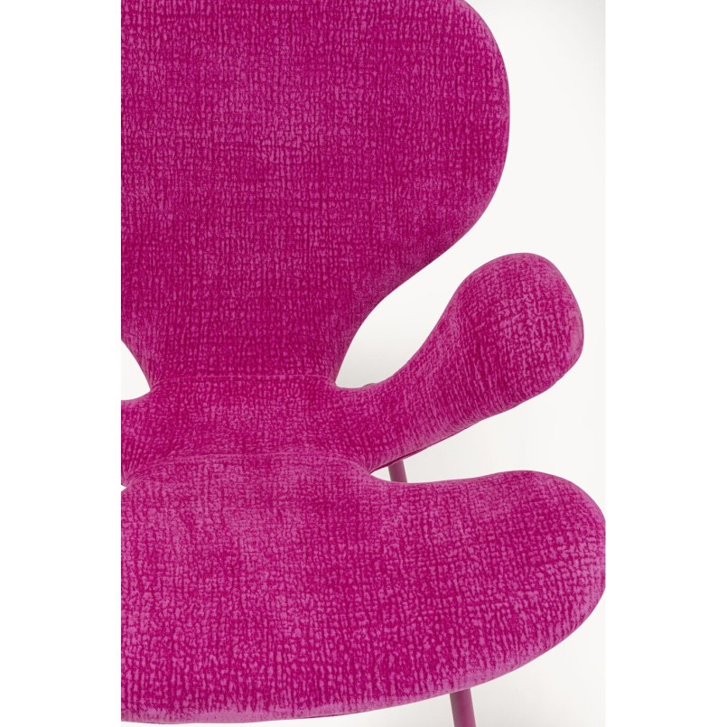 Chaise a. acc. Soft Blossom fuchsia Mono