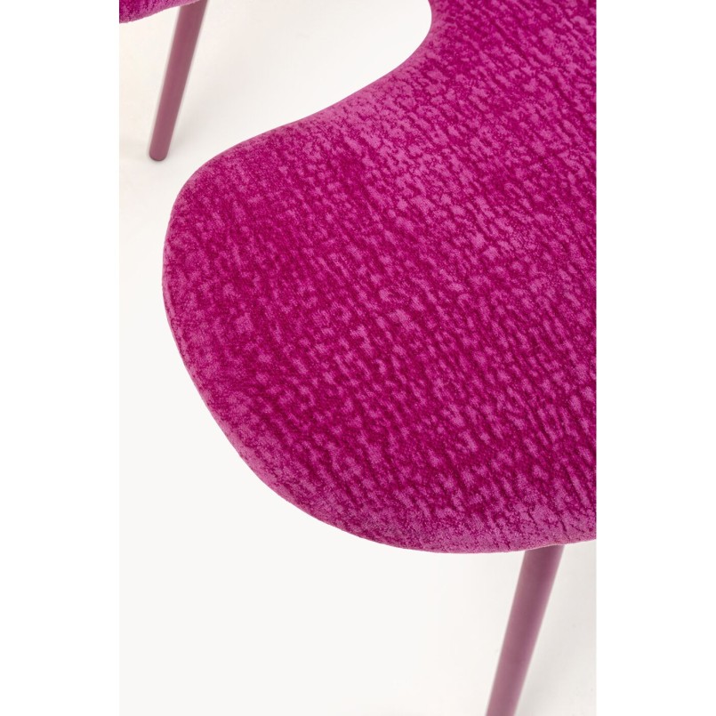 Chaise a. acc. Soft Blossom fuchsia Mono