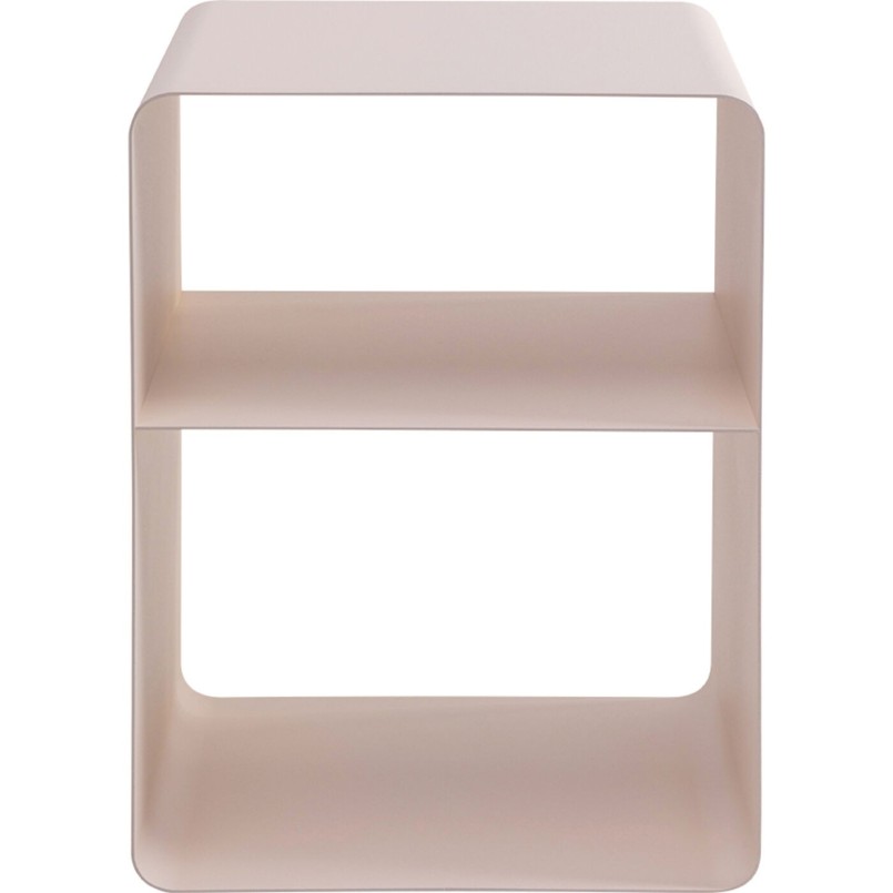 Table d'appoint crème en acier - Lounge - Kare Design