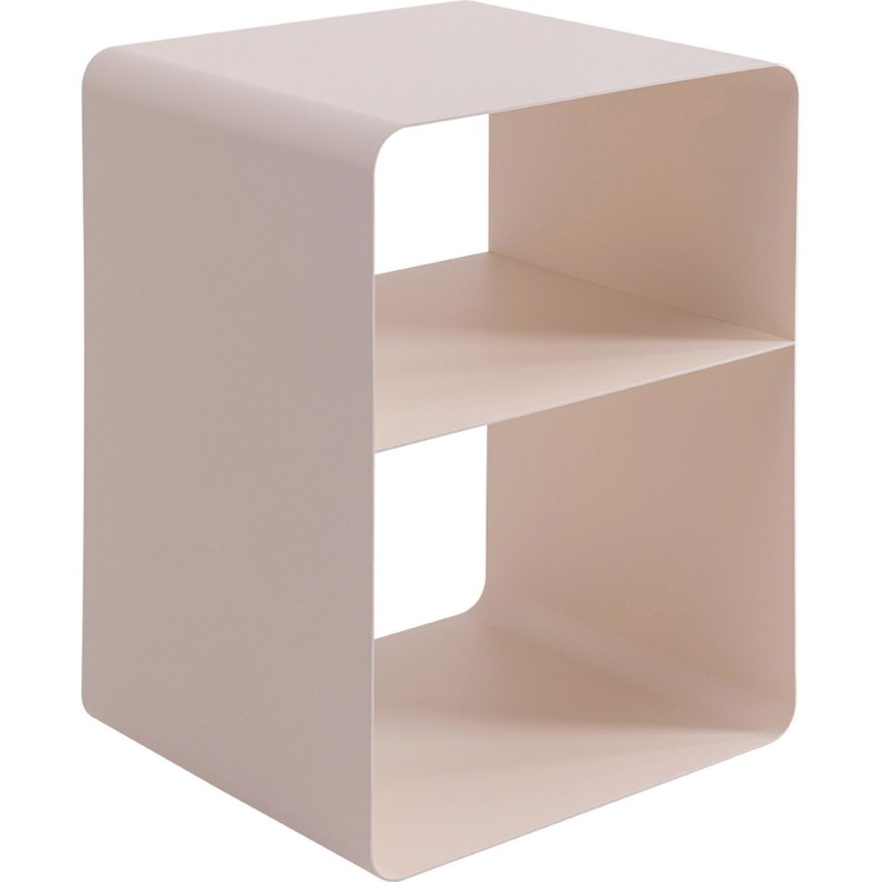 Table d'appoint crème en acier - Lounge - Kare Design