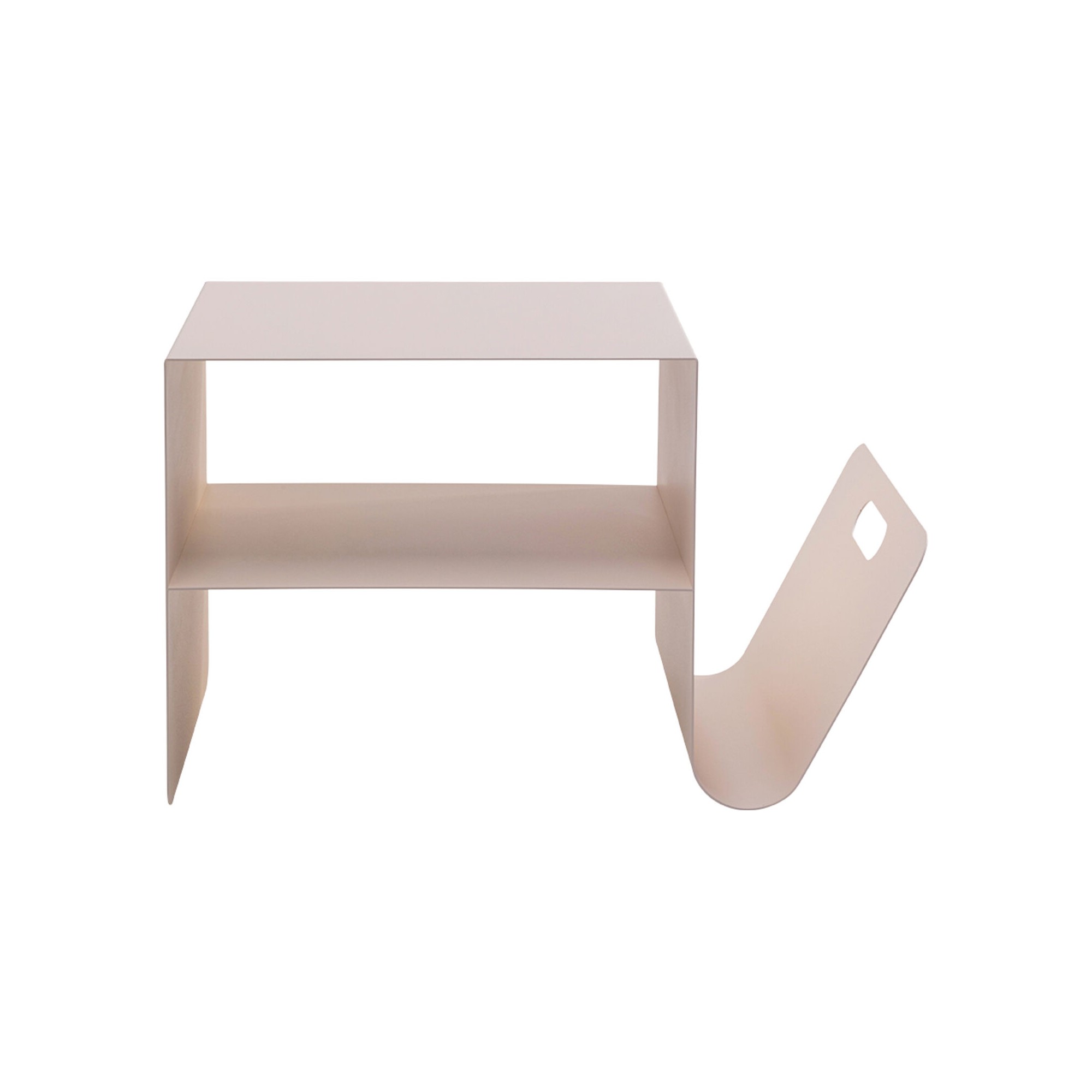 Table d'appoint Lounge News crème Kare Design