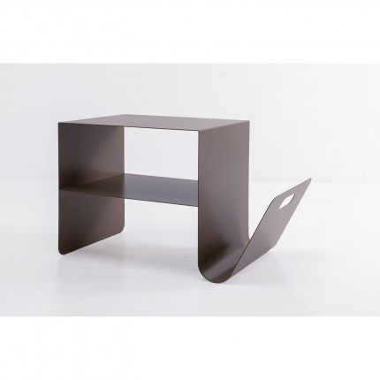 Side Table Lounge News taupe Kare Design