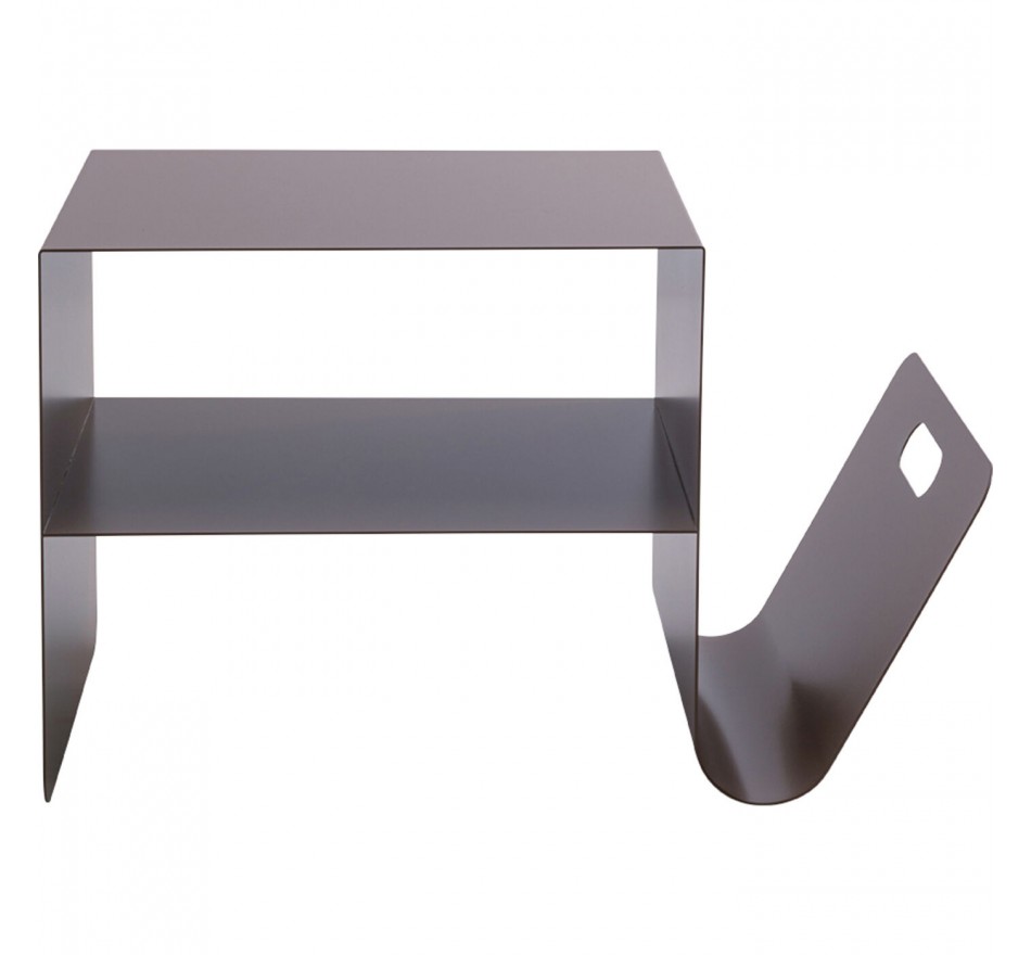 Table d'appoint Lounge News taupe Kare Design