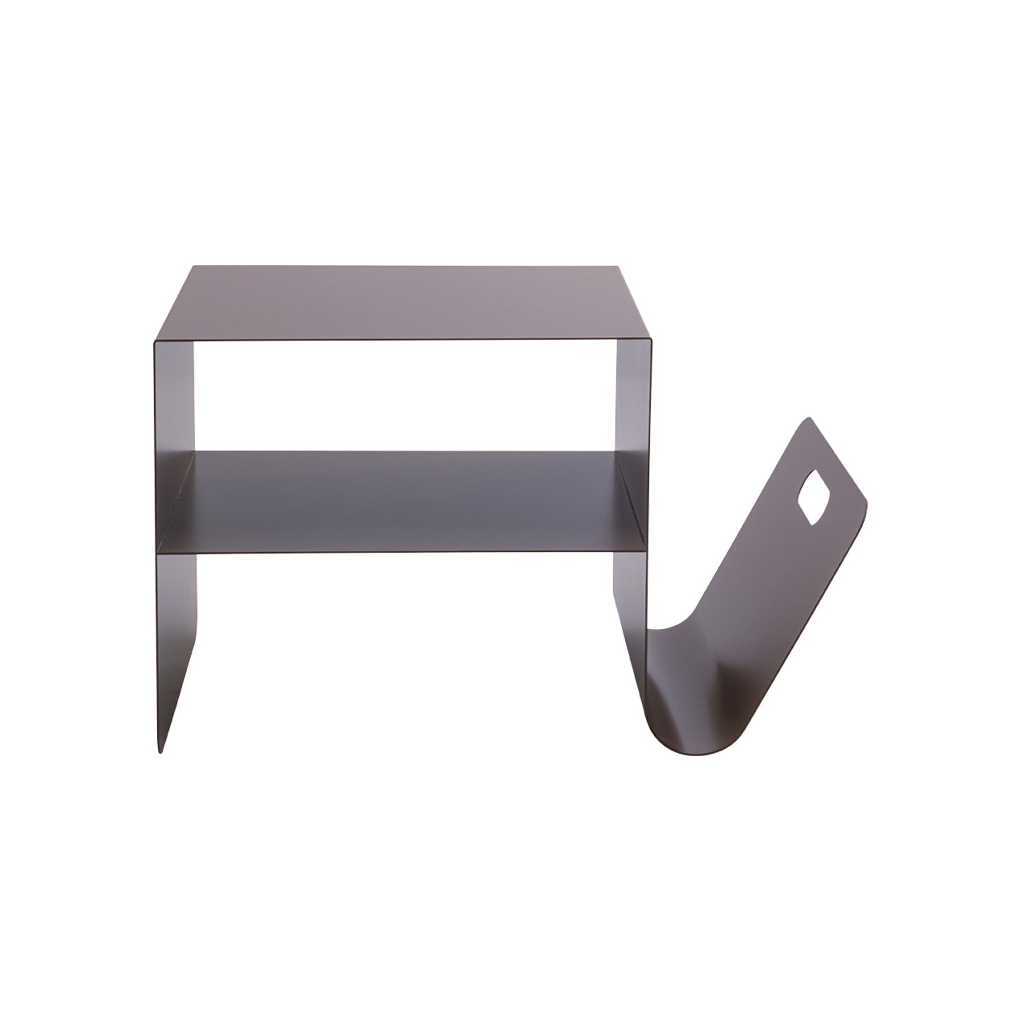 Side Table Lounge News taupe Kare Design