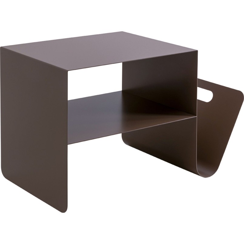 Side Table Lounge News taupe Kare Design