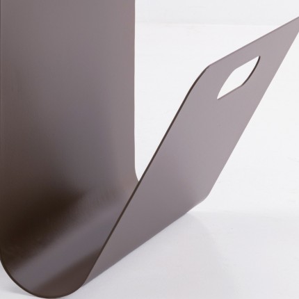 Table d'appoint Lounge News taupe Kare Design