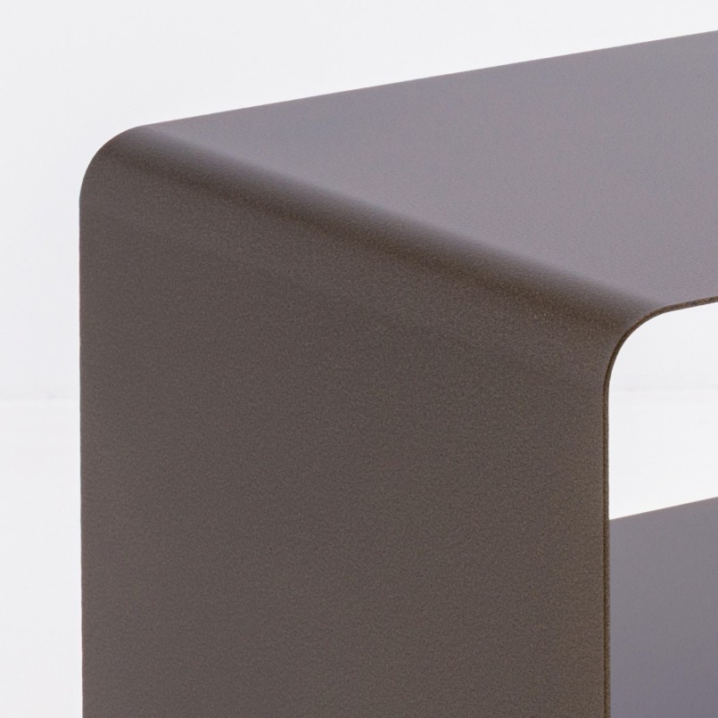 TV board Lounge 90x37cm bronze Kare Design