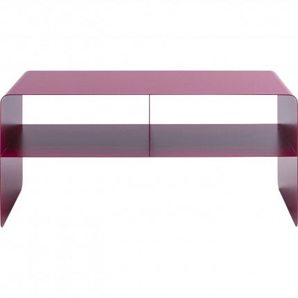 TV board Lounge 90x37cm purple Kare Design