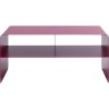 TV board Lounge 90x37cm purple Kare Design