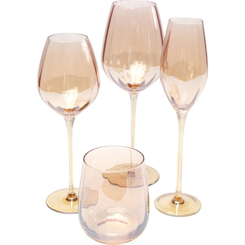 Verres à vin rouge - Bina Mocca - Kare Design