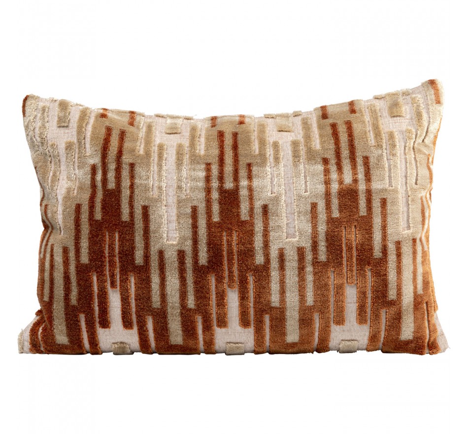 Cushion Goldy Zick Zack 60x40cm Kare Design