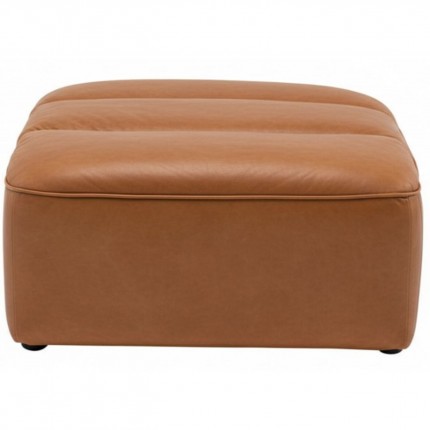 Repose-pieds Modi cognac Kare Design
