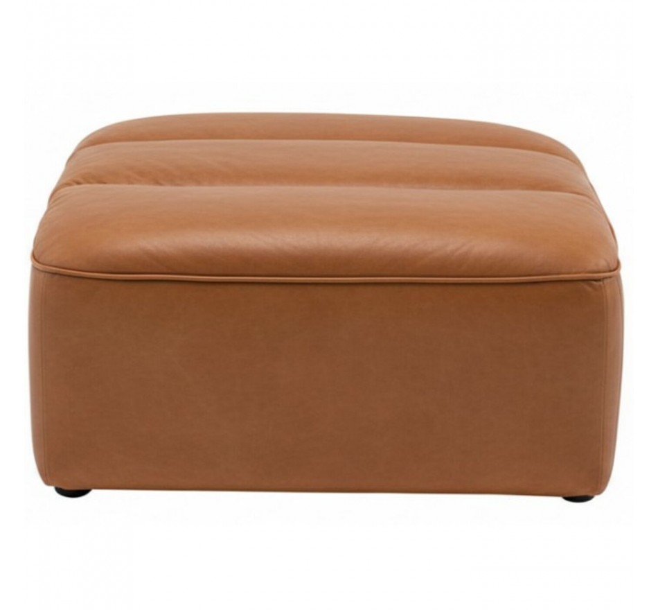 Repose-pieds Modi cognac Kare Design