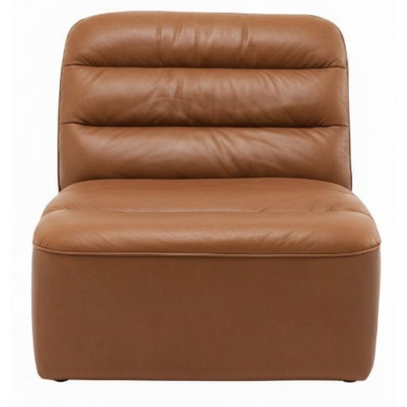 Elément d assise Modi cognac 80cm