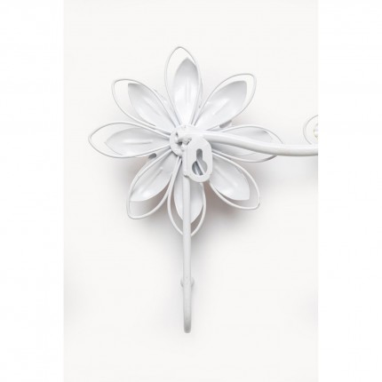Portemanteau mural fleurs écloses 52cm Kare Design