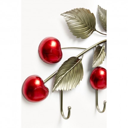 Wall Coat Rack cherries 68cm Kare Design