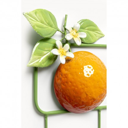 Portemanteau mural citrons 62cm Kare Design