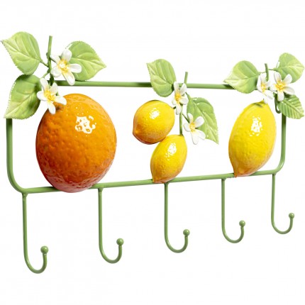 Portemanteau mural citrons 62cm Kare Design