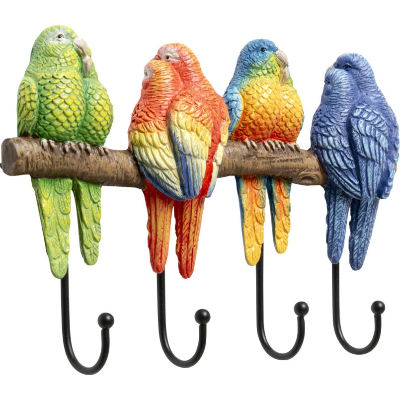 Garderobe murale Parrots Love 31cm