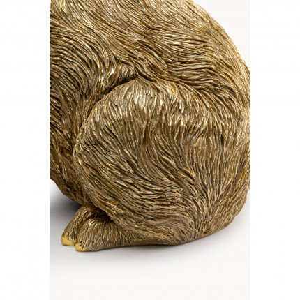 Lampe capybara doré Kare Design