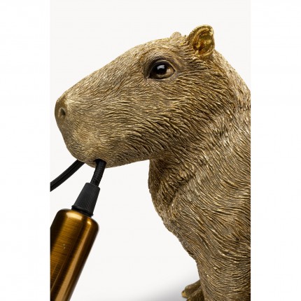 Table Lamp capybara gold Kare Design