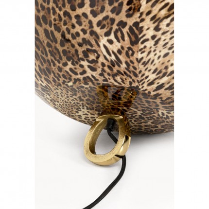 Lampe Apollon Smooth 35cm léopard Kare Design