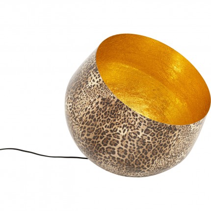 Lampe Apollon Smooth 35cm léopard Kare Design
