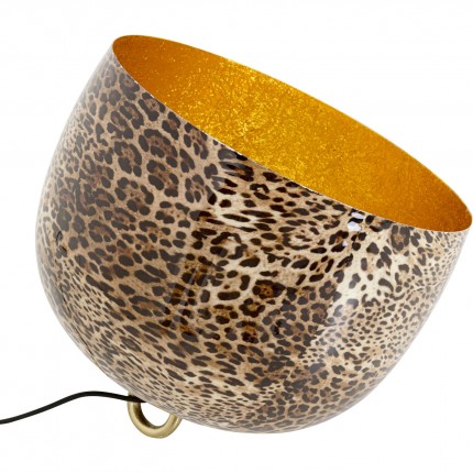 Lampe Apollon Smooth 50cm léopard Kare Design