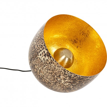 Lampe Apollon Smooth 50cm léopard Kare Design