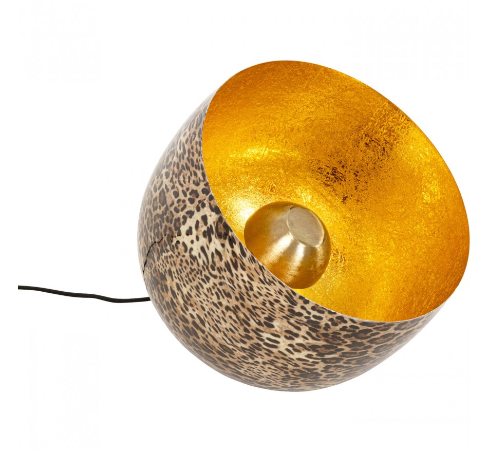 Lampe Apollon Smooth 50cm léopard Kare Design