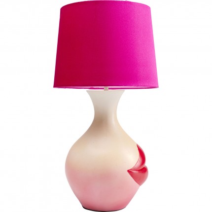Lampe lèvres rouges 43cm Kare Design