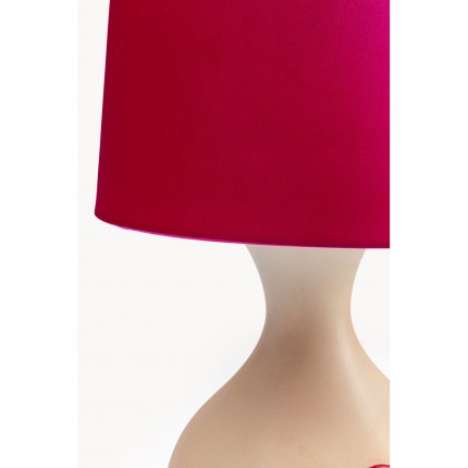 Table Lamp red lips 43cm Kare Design