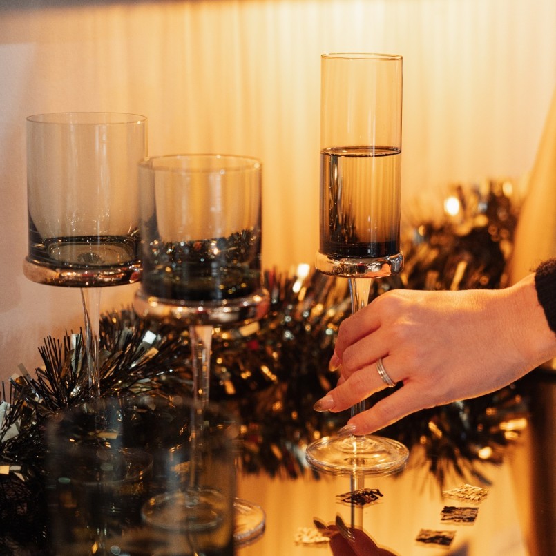 Verres à vin fumés - Innocent - Kare Design