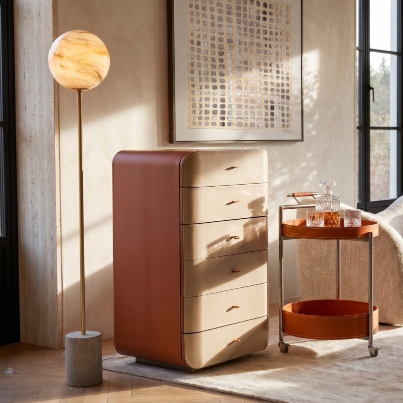 Desserte ronde en simili - Tango - Kare Design