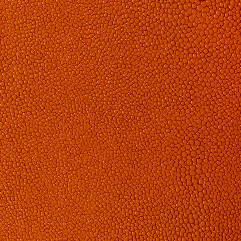 Boîtes oranges simili cuir et dorées - Noah - Kare Design