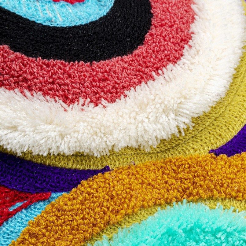 Coussin vagues multicolores Kare Design